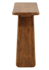 Brown Wood Console