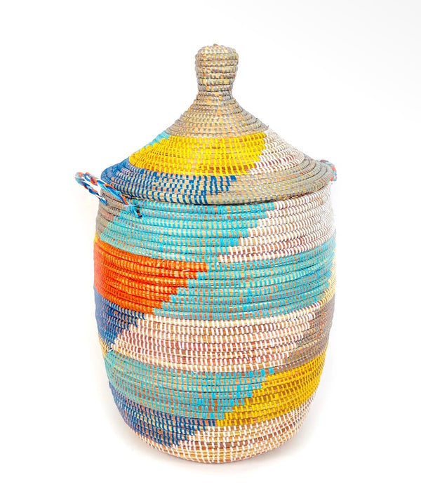 Multicolor Laundry Basket