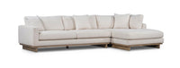 Sectional Cream Fabric