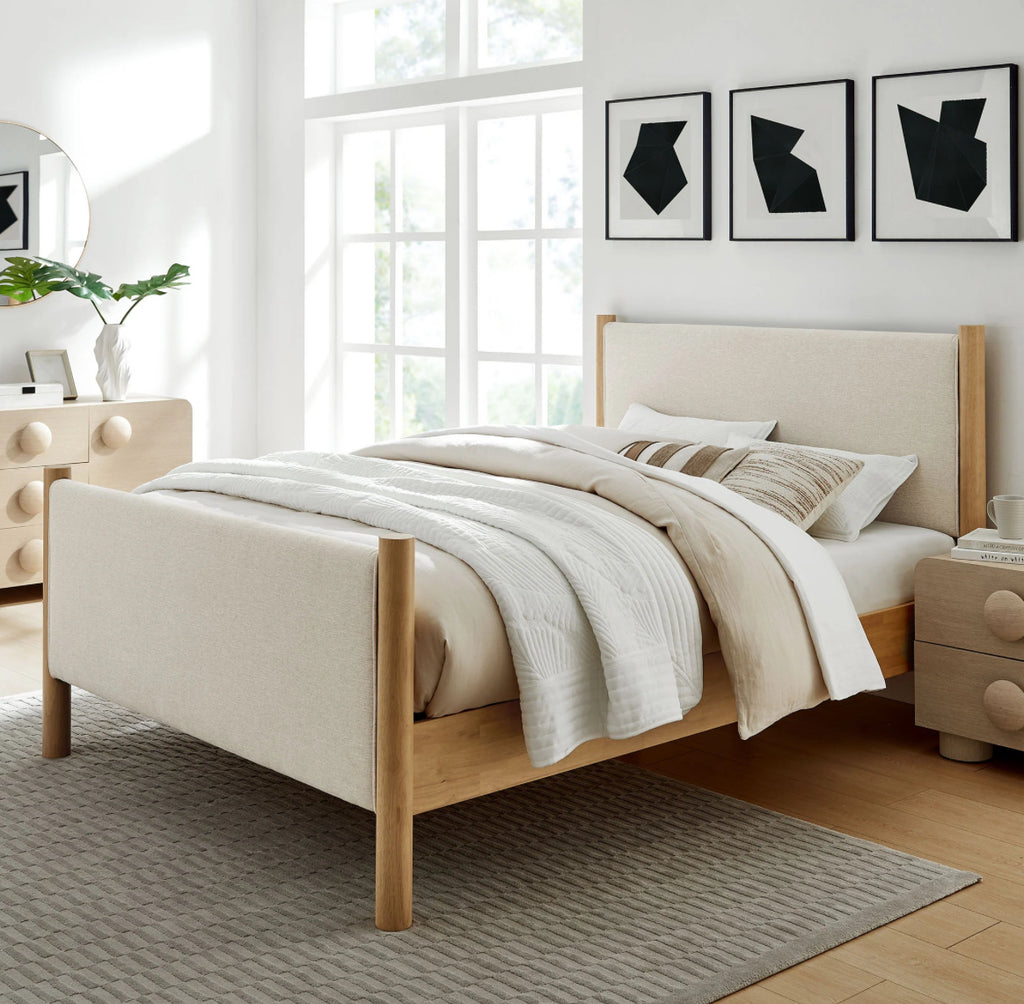 Upholstered Platform Bed