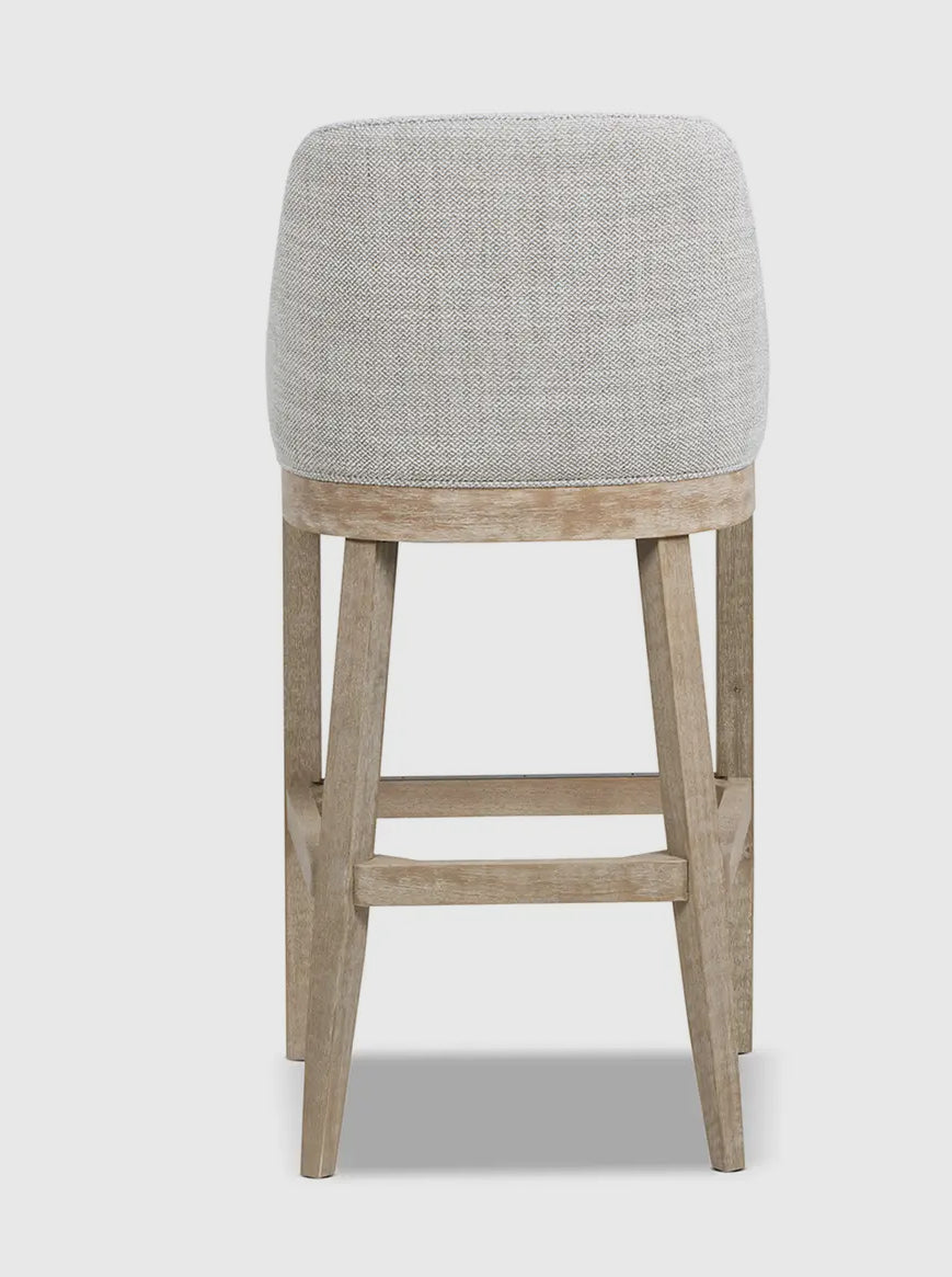 Curved Back Counter Stool
