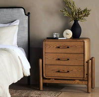 Smoke Oak Nightstand