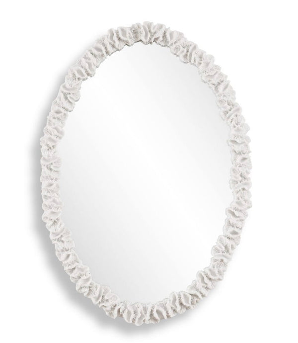 Coral Oval Mirror