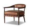 Chestnut Leather Vintage Chair | Top-Grain Leather