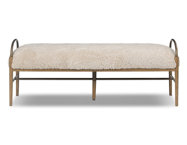 Shearling Bench