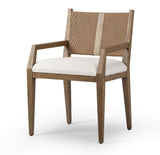Aged Oak Paper cord Dining Chair