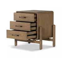 Smoke Oak Nightstand