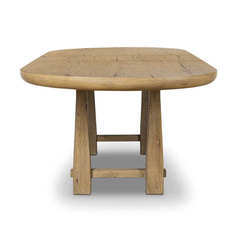 Extendable Oak Dining Table