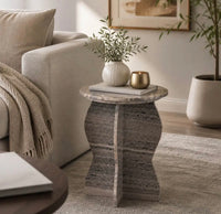 Natural Stone Side Table