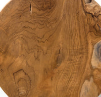 Aged Natural Teak Side table