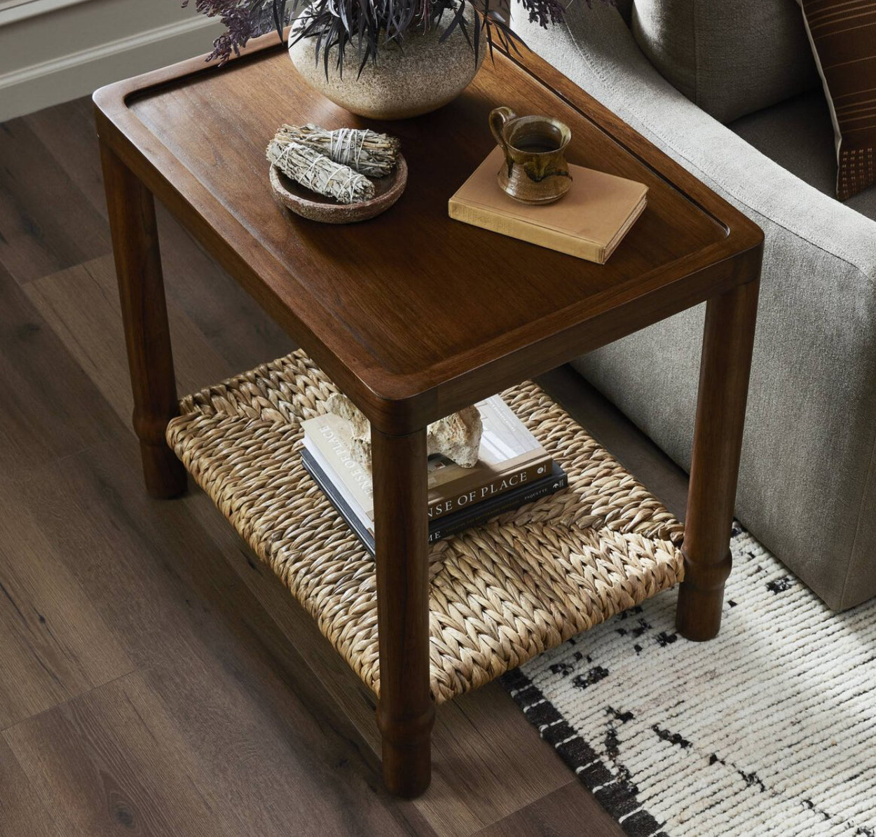 Heritage Woven Side Table
