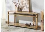 Three Shelf Console Table