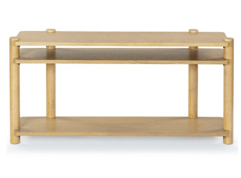 Three Shelf Console Table