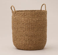 Natural Woven Seagrass Basket