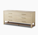 Minimalist six drawer Dresser