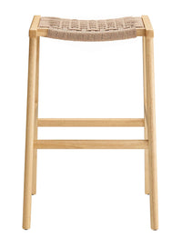 Woven Rope Counter Stool