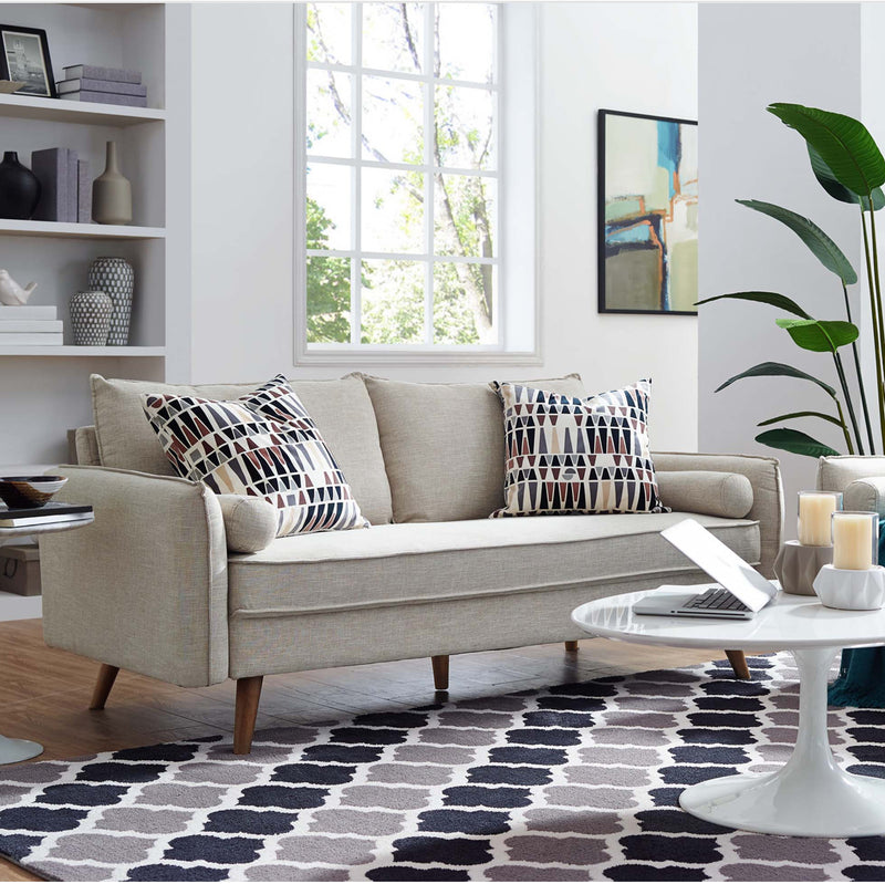 Fabric Upholstered Sofa