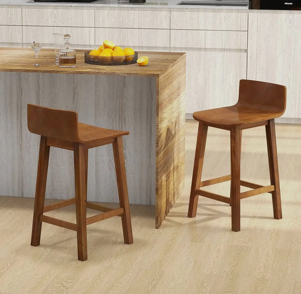 Wood Counter Stool