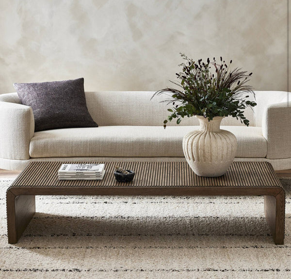 Reeding Coffee Table