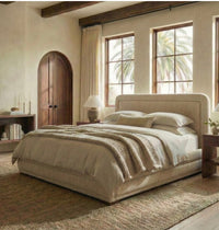 Chenille Upholstery  Bed