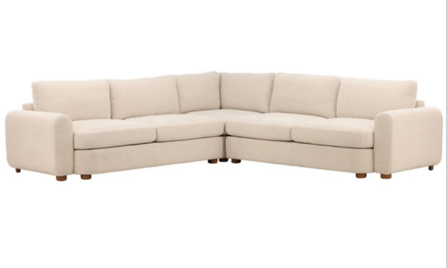 Performance Fabric L Shape Sectional