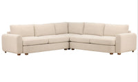 Performance Fabric L Shape Sectional