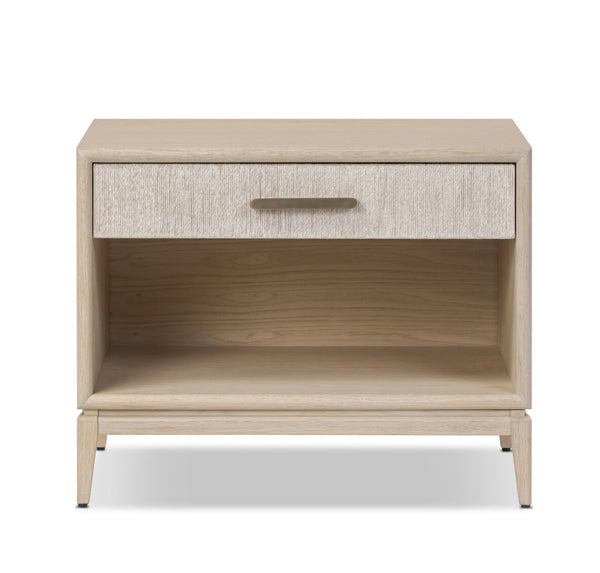 Natural Oak Single Drawer Nightstand