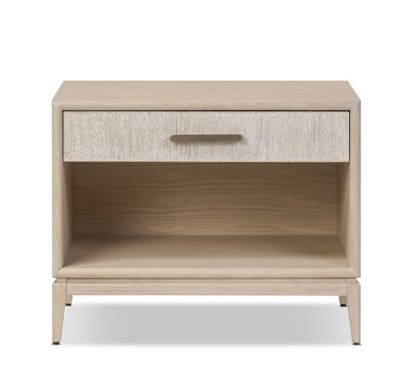 Natural Oak Single Drawer Nightstand