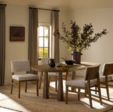 Extendable Oak Dining Table