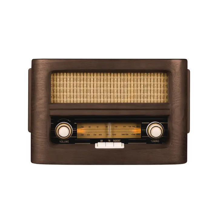 Retro Radio with Bluetooth & Wireless Charger