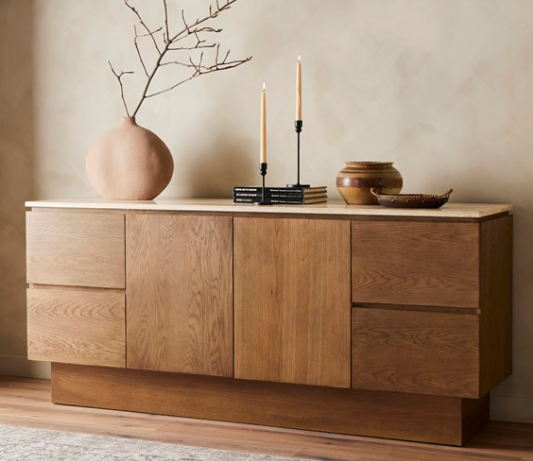 Aparador Credenza de roble