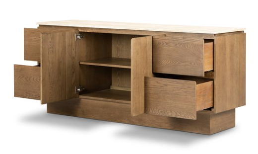 Aparador Credenza de roble