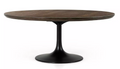 Round Oak Dining Table