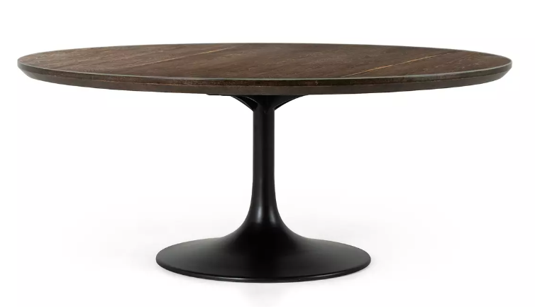 Round Oak Dining Table