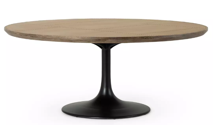 Round Oak Dining Table