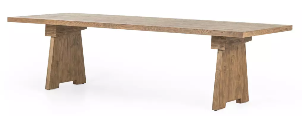 Bleached Oak 110 Dining Table