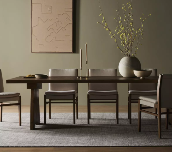 Bleached Oak 110 Dining Table