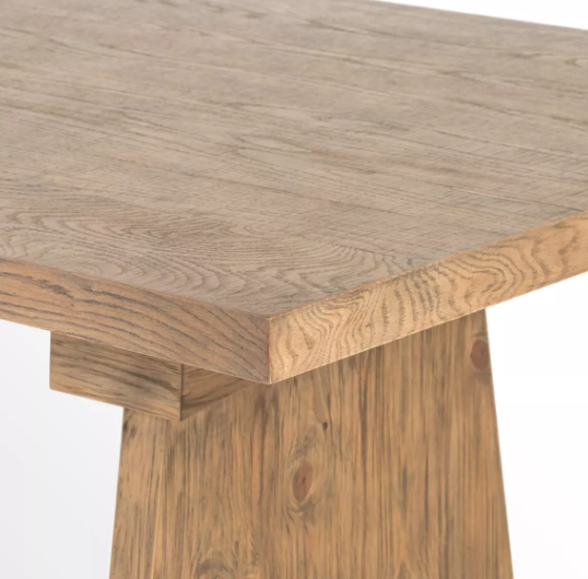 Bleached Oak 110 Dining Table