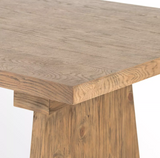 Bleached Oak 110 Dining Table