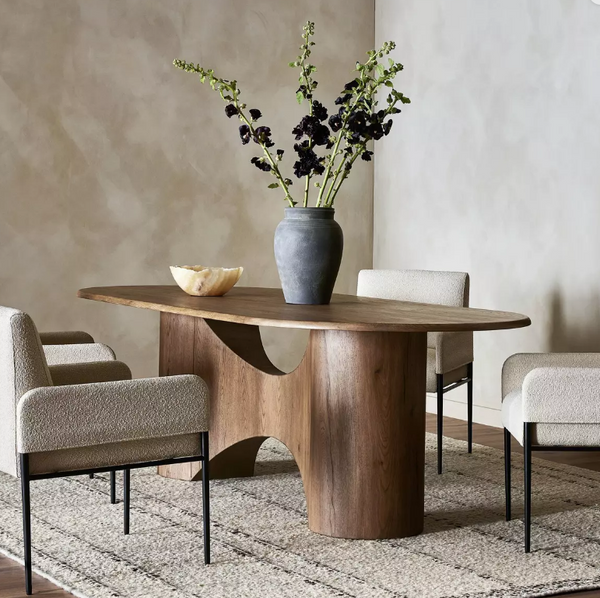 Light Oak 98 Dining Table