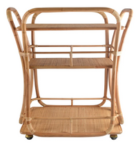 Rattan Bar Cart