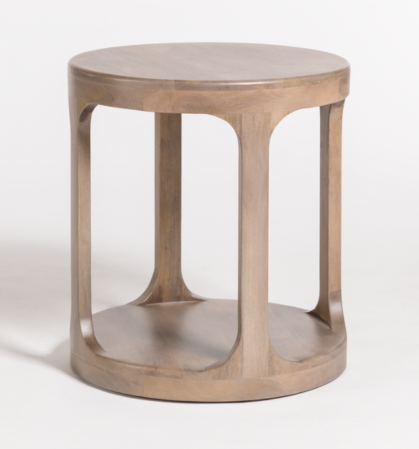 Misted Ash End Table