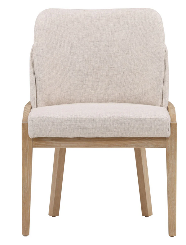 Natural Upholstered Dining Chair