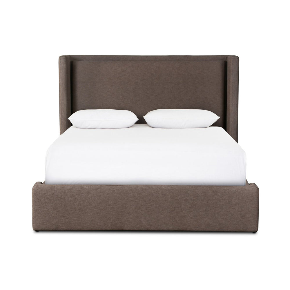 Sofia Queen Bed Dark Brown