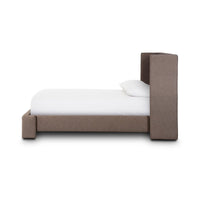 Sofia Queen Bed Dark Brown