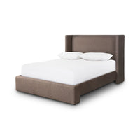 Sofia Queen Bed Dark Brown