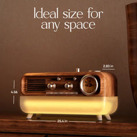 Sleep Machine Alarm Clock with Bluetooth Speaker