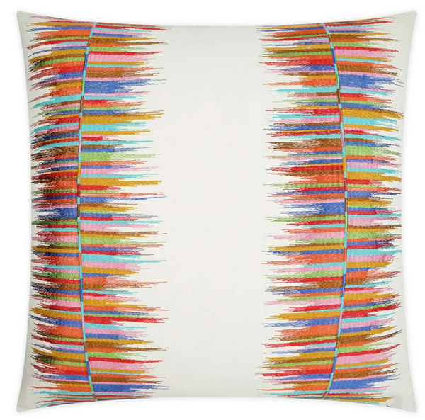 Fiesta Decorative Pillow 24” – Vibrant Texture to Elevate Interiors
