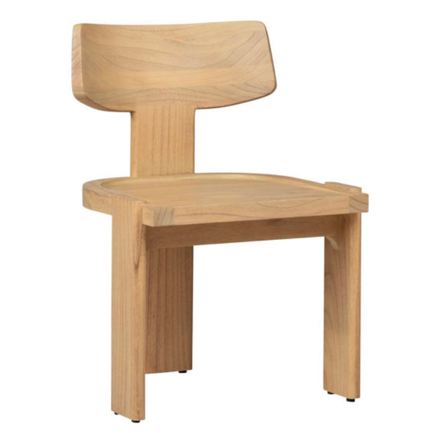 Mindi wood Dining chair