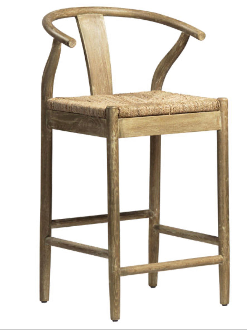 Taburete de mostrador de roble